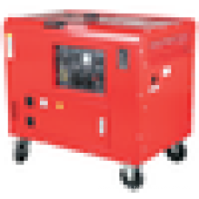 Venta caliente 6.0-6.5kw CE certificó el uso casero silenciado del grupo electrógeno diesel
